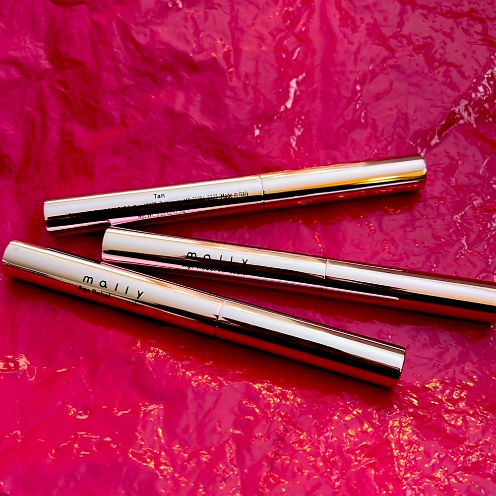3 bundle Concealer Mally Age Rebel Stick TAN 0.05 oz